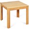 Wooden Square Patio Coffee Bistro Table Perfect for Indoor-Outdoor Space